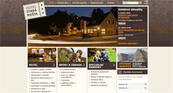 Desktop Screenshot of hotel-staraposta.cz
